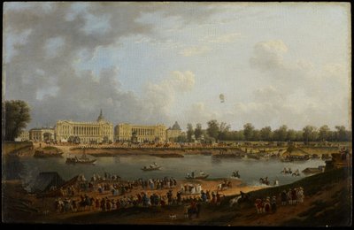 Place de la Concorde, c.1783 de Pierre Antoine Demachy